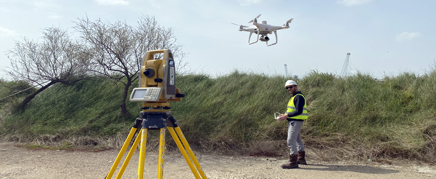 drones in construction