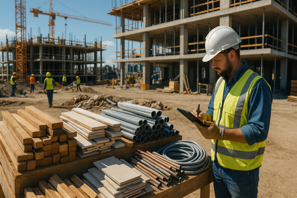 Material Reuse on a Construction Site
